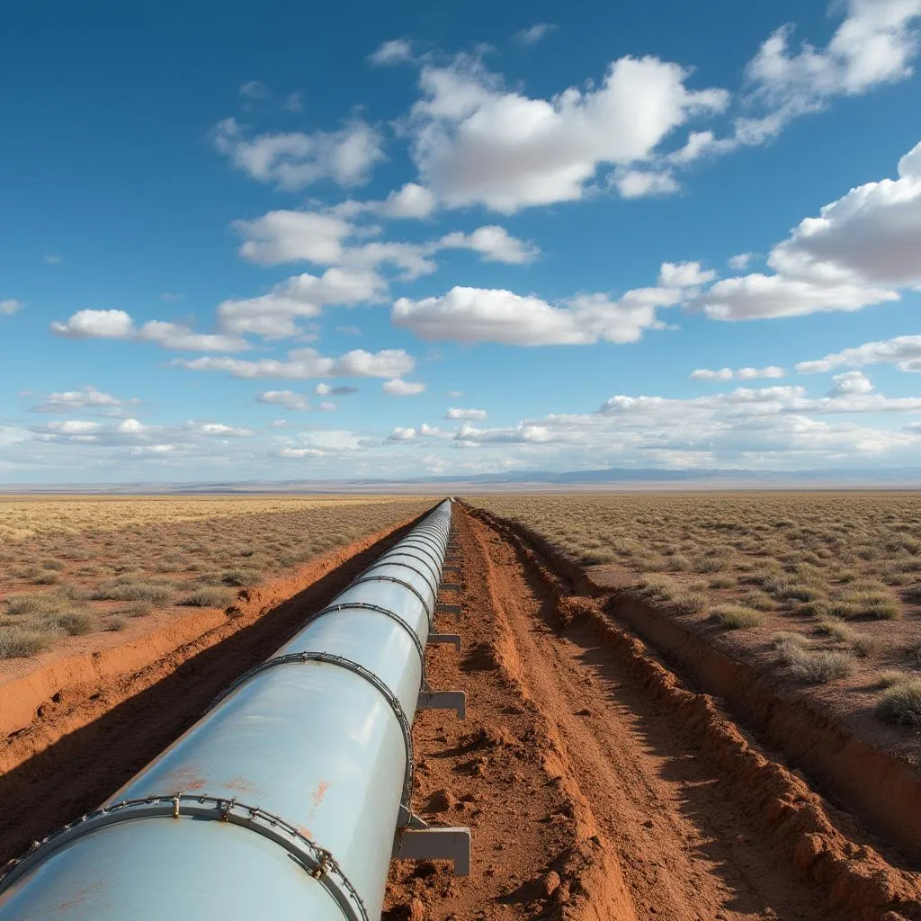 Infraestructura de gasoducto